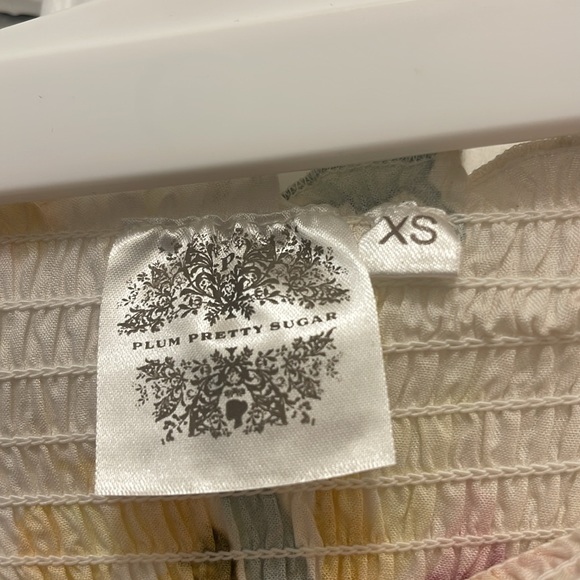 strapless floral maxi dress - Picture 3 of 3